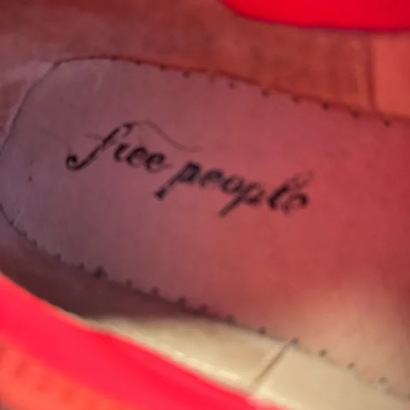 Free People Red Espadrille Sneakers - Picture 2 of 3